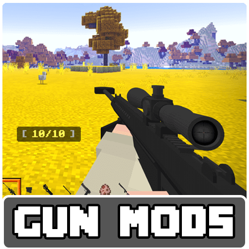 Machine Gun Mods MCPE - Gun Mods For Minecraft PE icon