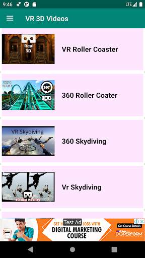 VR 3D 360 Videos screenshot 2