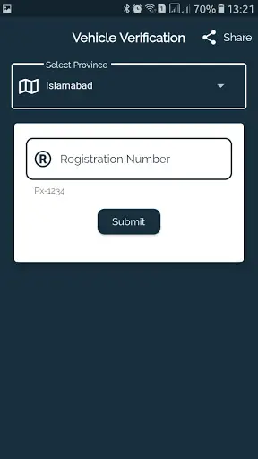 Vehicle Verification App - Pakistan screenshot 5