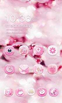 Pink Bow GO Launcher Theme screenshot 2