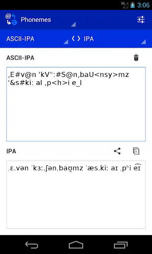 Phoneme Converter स्क्रीनशॉट 1