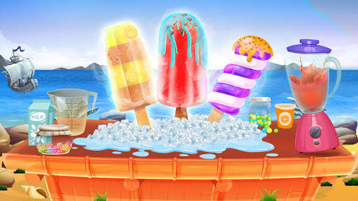 Ice Popsicle Candy Maker: Ice Cream Cooking Games screenshot 1