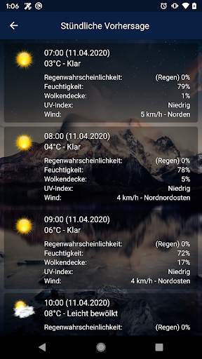 Wetter - Wetter in Echtzeit screenshot 4