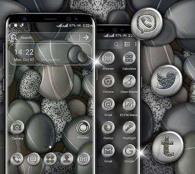 Spa Stone Launcher Theme screenshot 1