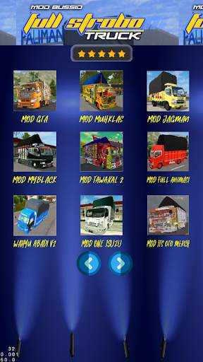 Mod Bussid Full Strobo Truk screenshot 3