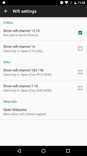 Wifi Analyzer Pro screenshot 8