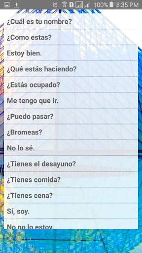 Las Frases Comunes screenshot 2