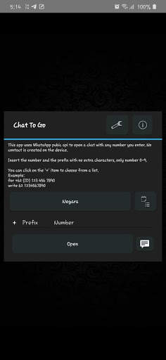 Chat To Go : Chat WhatsApp without saving Number screenshot 2