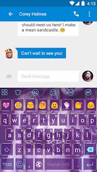 Emoji Keyboard-Sexy Girl screenshot 4