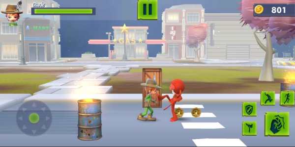 Toon Kung Fu Battlefield Fighting Games 2020 screenshot 4