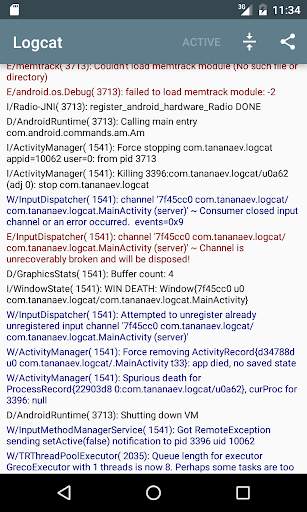 Logcat [NO ROOT] screenshot 1
