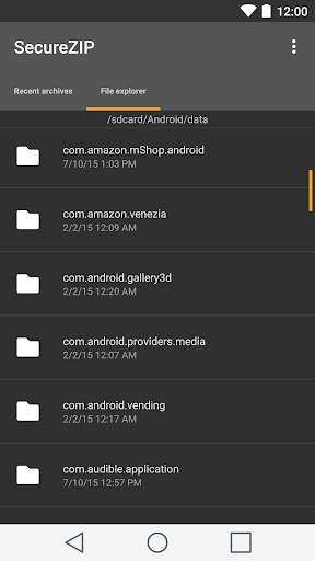 SecureZIP Reader screenshot 2