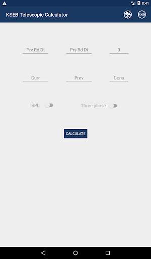 KSEB Telescopic bill calculator screenshot 9