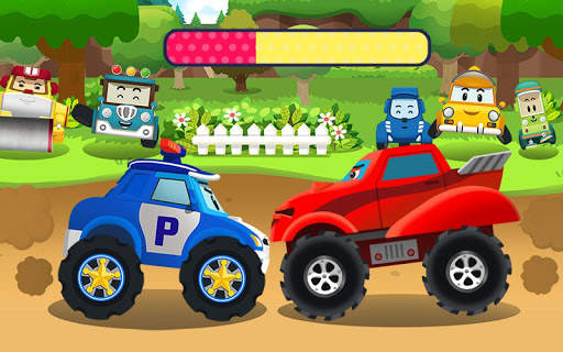 Robocar Poli Monster Truck Popular Game скриншот 2