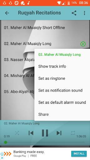 Ruqyah Al Shariah Mp3 screenshot 5