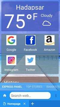 Indian Web Browser Pro screenshot 1