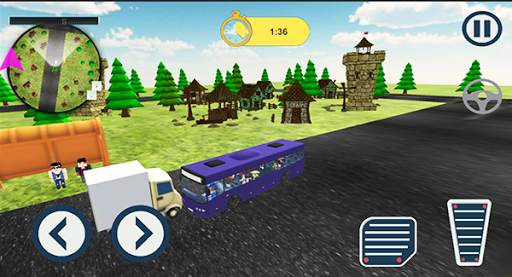 School Bus Driving - Off road Bus Driving screenshot 3