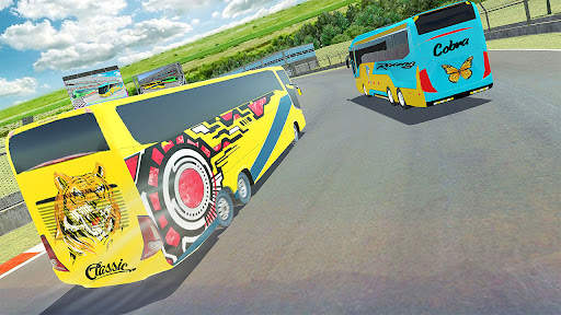 Coach Bus Simulator Racing Bus screenshot 5
