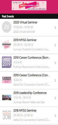 Mary Kay MY-SG Events screenshot 2
