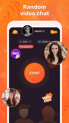 Bloomer ：Live video chat&Make new friends screenshot 1