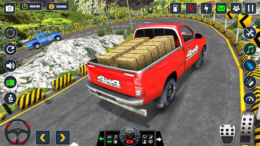 Offroad Pickup Truck Cargo Sim screenshot 1