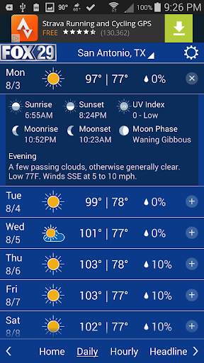 KABB WX screenshot 3