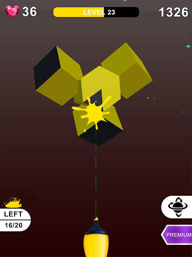 Color 3D Shapes Hit Casual Games screenshot 12