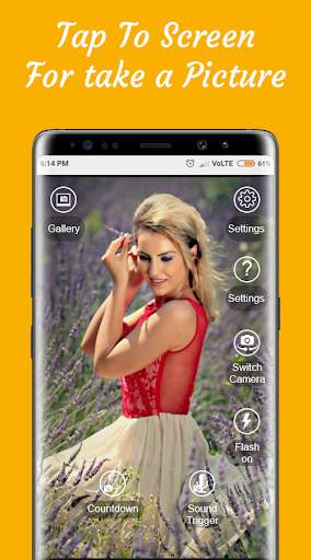 Clap Capture : Easy Selfie Camera screenshot 1
