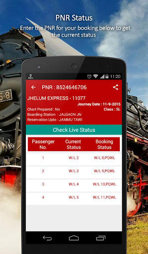 Indian Railway Time Table screenshot 3