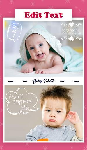 Tootsie Baby Photo Editor : Baby Sticker 6 تصوير الشاشة
