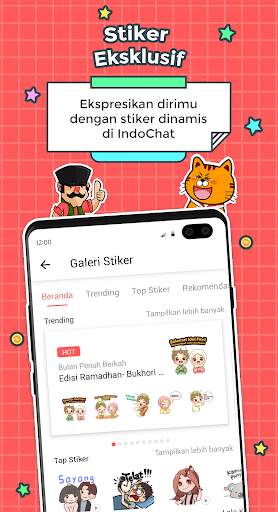 IndoChat: Call, Video and News 4 تصوير الشاشة