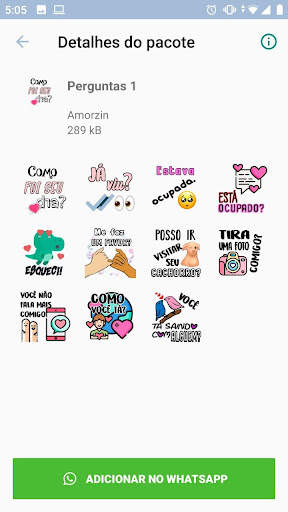 Figurinhas de amor WASticker screenshot 6