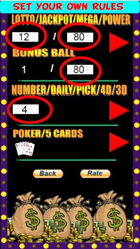 Lottery Machine screenshot 2