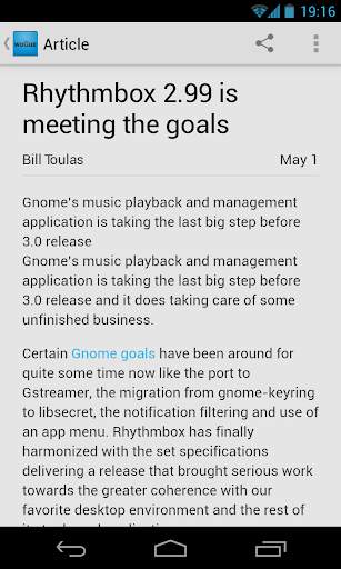 World of Gnome Reader screenshot 2