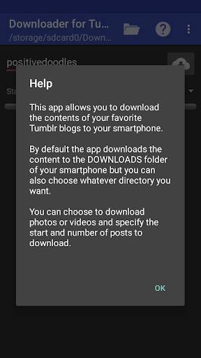 Downloader For Tumblr screenshot 3