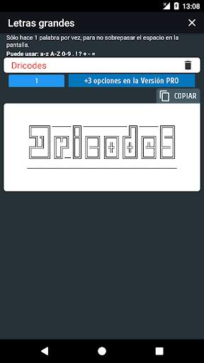 Generador letras, símbolos, emojis, decoraciones screenshot 8