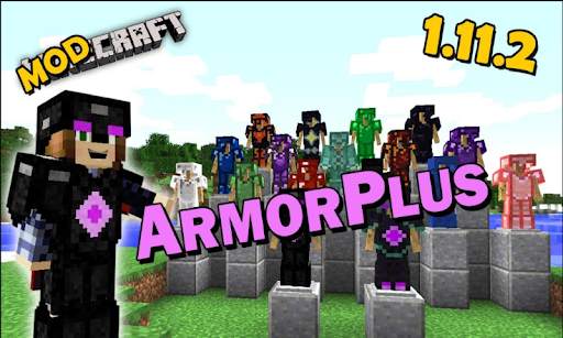 ARMORPLUS Mod MC Pocket Edition screenshot 1