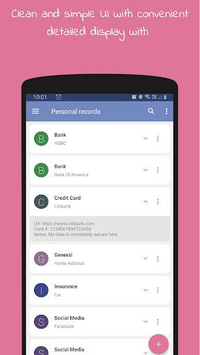 Personal Vault - Password Manager скриншот 2
