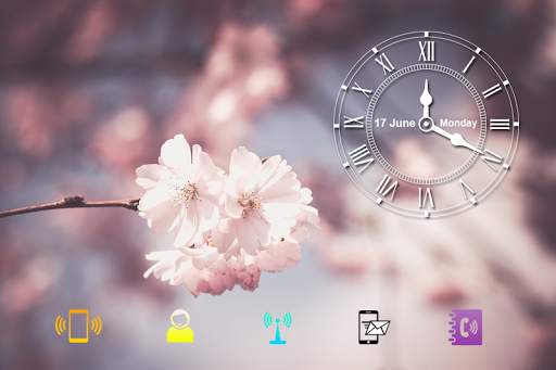 Clock Live Wallpaper 2019 screenshot 4