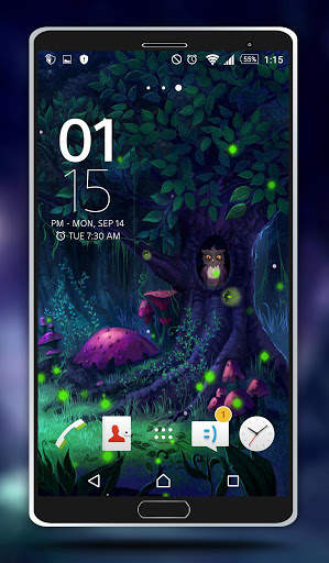 Firefly Live Wallpaper screenshot 7