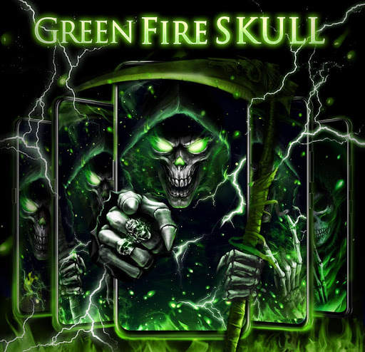 3D Poker Skull Theme Launcher screenshot 5