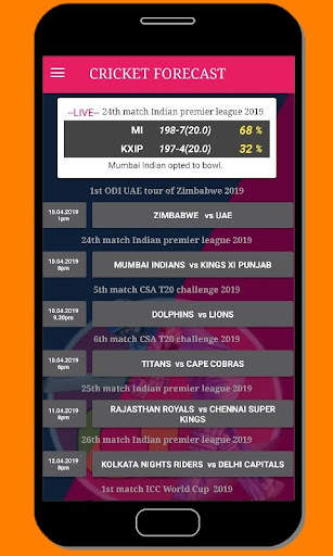 cricket forecast ( prediction, BBL ,BPL, IPL,PSL ) screenshot 7