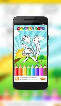 Flowers Coloring Book for kids screenshot 4