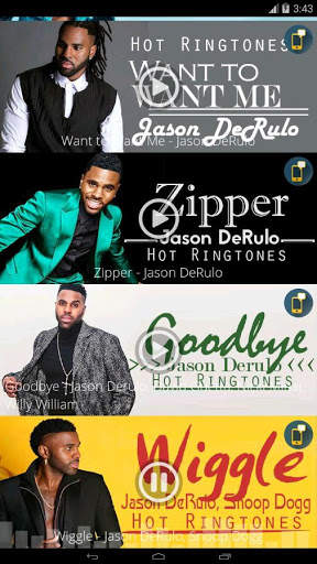 Jason Derulo - Hot Ringtones screenshot 3