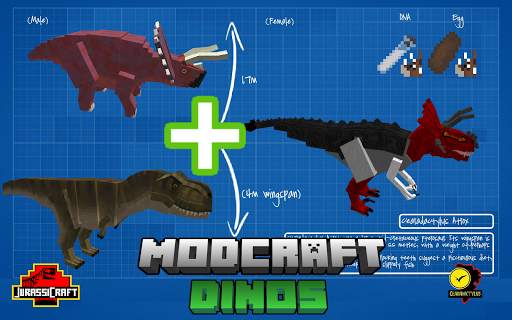 MOD Craft | Dinosaur Minecraft screenshot 5