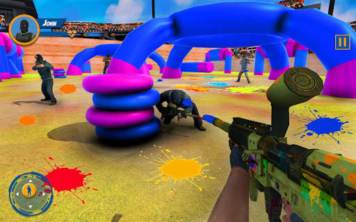 Paintball Shooting Extreme Fire Game Free screenshot 5