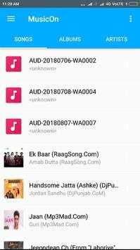 Music On screenshot 2