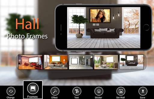 Hall Photo Frames - lightweight interior effect screenshot 1