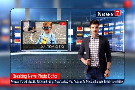 Breaking News Photo Editor 3 تصوير الشاشة