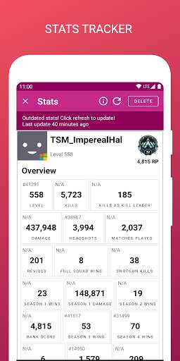 Companion for Apex Legends - Weapons, Stats, Guide screenshot 4